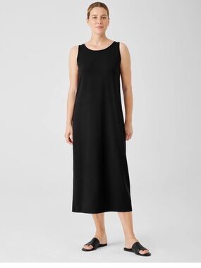 Eileen Fisher Black Crewneck Top